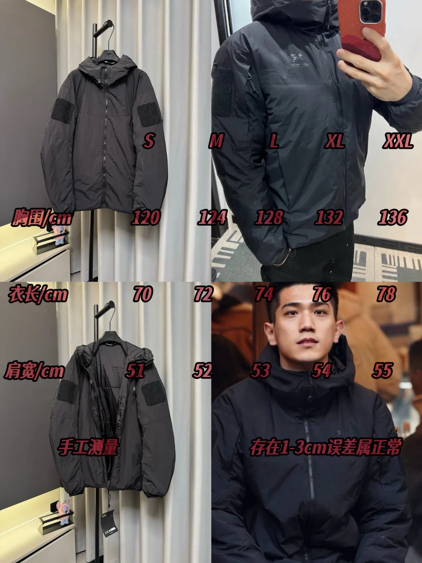 【Premium 】 Arc·teryx 26fw ! N WINDSTOPPER 2L ， Coreloft 100 ， 。 Cold Series ， ， ， ！ ， 。 windstopper ,n Gossamera Fusion WS。 ， ： 1： WINDSTOPPER ， ， ， ， 。 Coreloft ， 。 。 2： 。 3： ， ， 。 4： ， ， 。 ， ， ： / Gray/ Size：s/m/l/xl/xxl